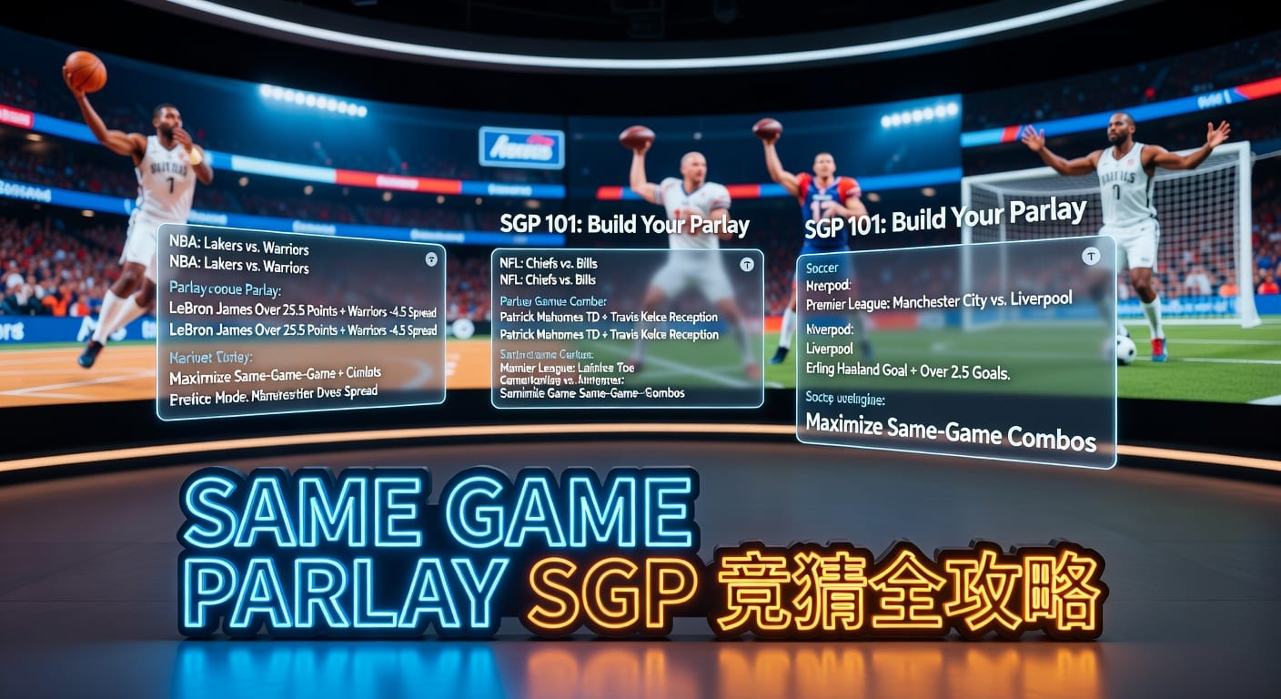 超级过关 same game parlay SGP：组合投注技巧与风险