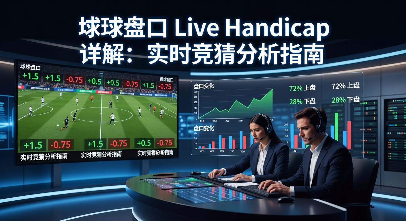 滚球盘口 live handicap 实战解读｜走地盘体育官网
